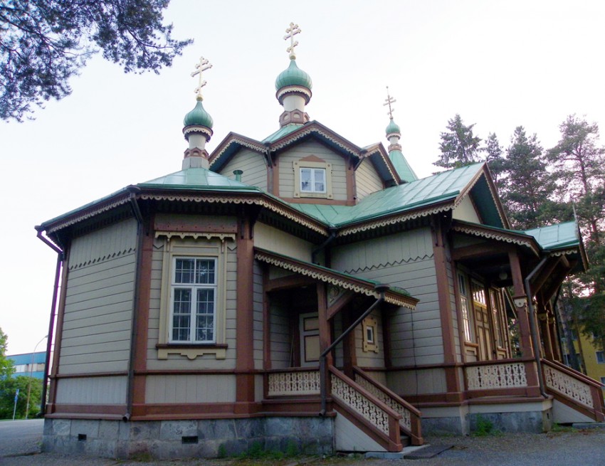 Церковь Николая Чудотворца, Йоэнсуу (Северная Карелия, Финляндия). фасады