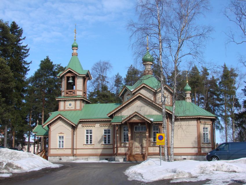 Церковь Николая Чудотворца, Йоэнсуу (Северная Карелия, Финляндия). фасады