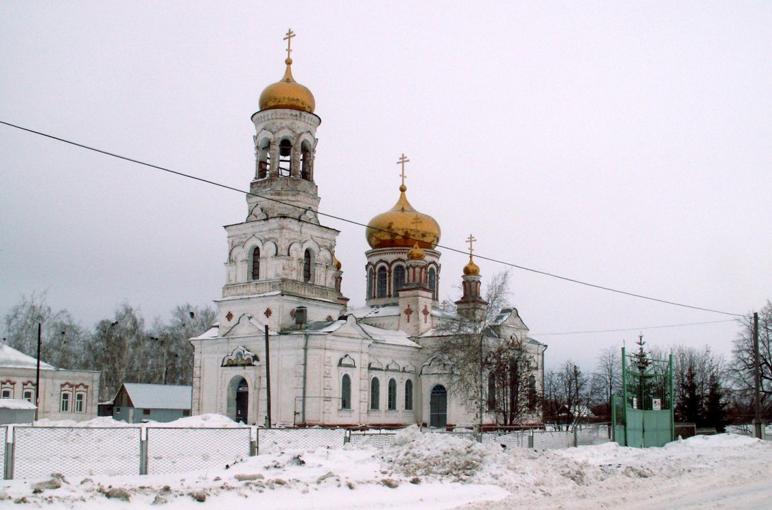 Церковь Рождества Христова, Лебяжье (Мелекесский район, Ульяновская область). фасады