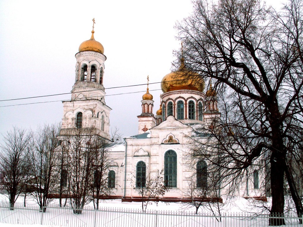 Лебяжье. Церковь Рождества Христова. фасады