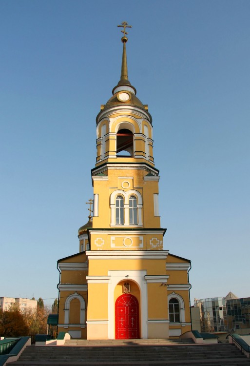 Церковь Всех Святых, в земле Российской просиявших, Липецк (Липецк, город, Липецкая область). фасады, колокольня