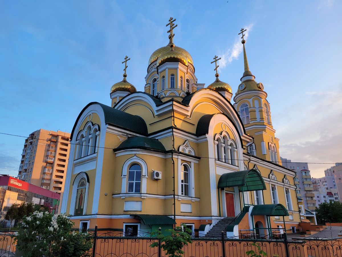 Церковь Всех Святых, в земле Российской просиявших, Липецк (Липецк, город, Липецкая область). фасады
