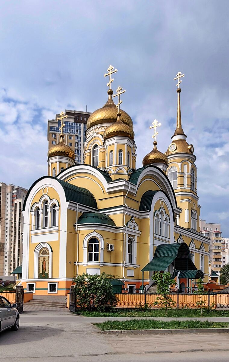 Церковь Всех Святых, в земле Российской просиявших, Липецк (Липецк, город, Липецкая область). фасады