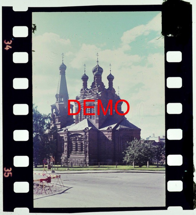 Тампере. Церковь Александра Невского. архивная фотография, Фото 1941 г. с аукциона e-bay.de