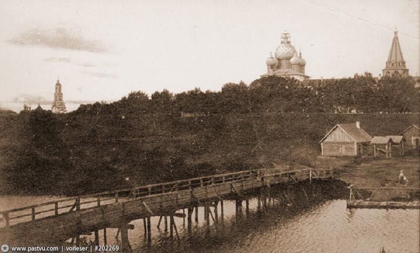 Суздаль. Кремль. архивная фотография,  Фото с сайта pastvu.ru Фото 1900-1910  гг.