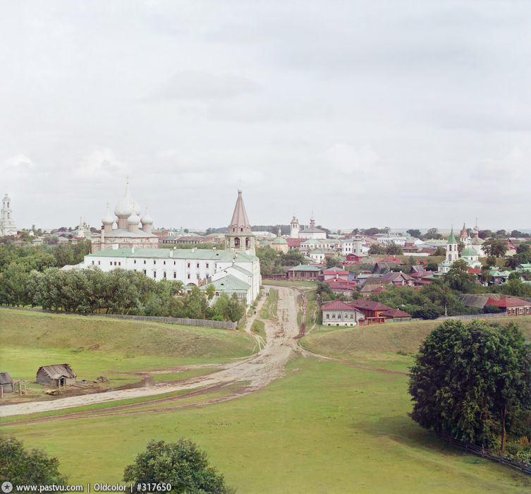 Кремль, Суздаль (Суздальский район, Владимирская область). архивная фотография,  Фото с сайта pastvu.ru.Фото С.М.Прокудина-Горского .Фото 1912 г.