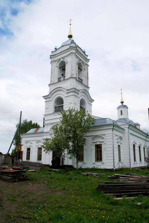 Церковь Иоанна Предтечи, Таз Русский (Берёзовский район, Пермский край). фасады