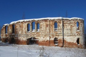 Катромское, озеро. Церковь Николая Чудотворца