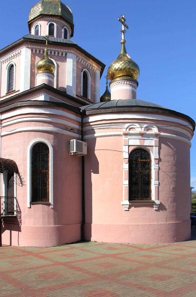 Церковь Николая Чудотворца, Архипо-Осиповка (Геленджик, город, Краснодарский край). архитектурные детали, Апсида храма.