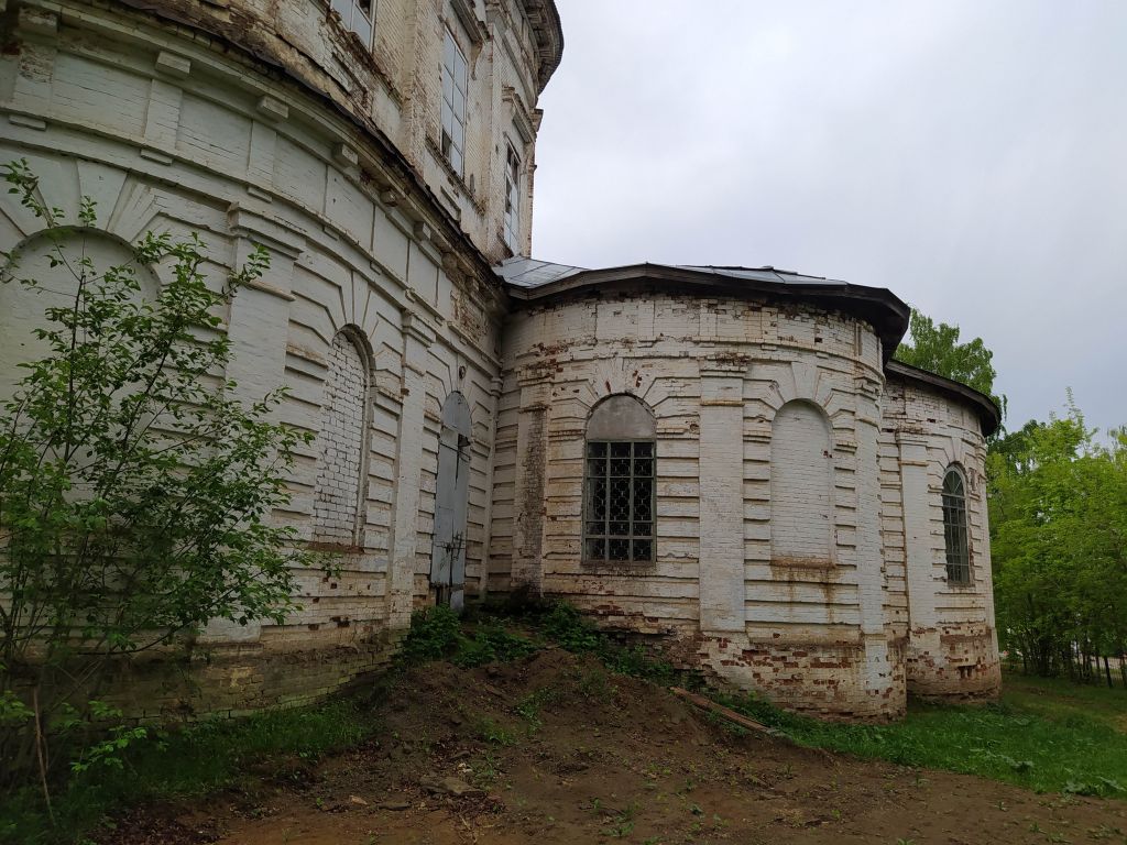 Церковь Владимирской иконы Божией Матери, Большая Соснова (Большесосновский район, Пермский край). архитектурные детали