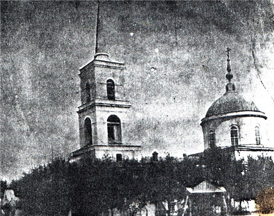 Петропавловск. Церковь Петра и Павла. архивная фотография