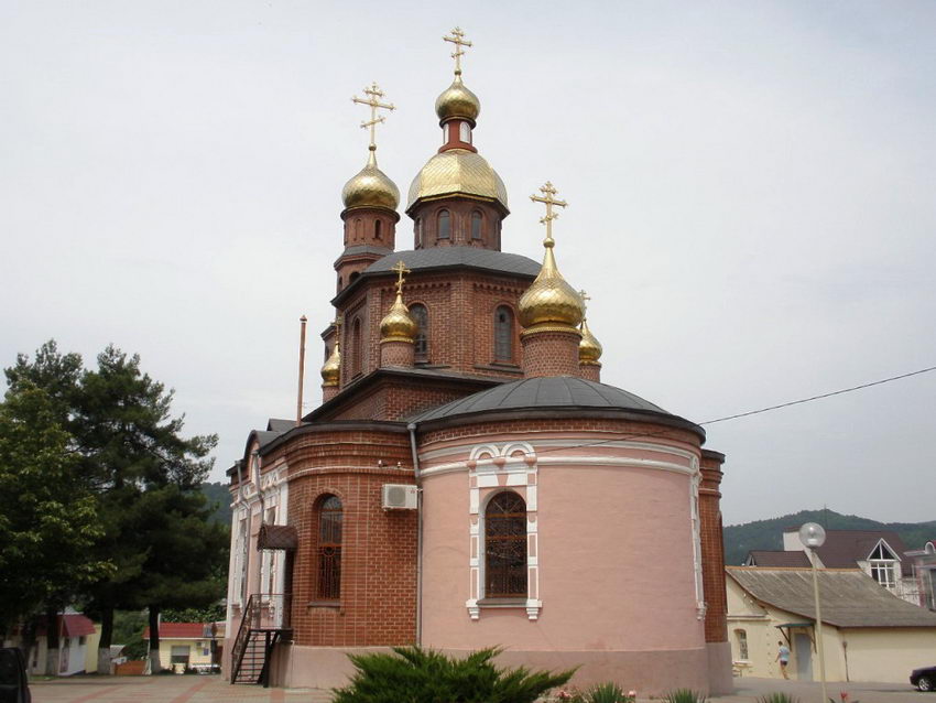 Архипо-Осиповка. Церковь Николая Чудотворца. фасады, Вид с востока