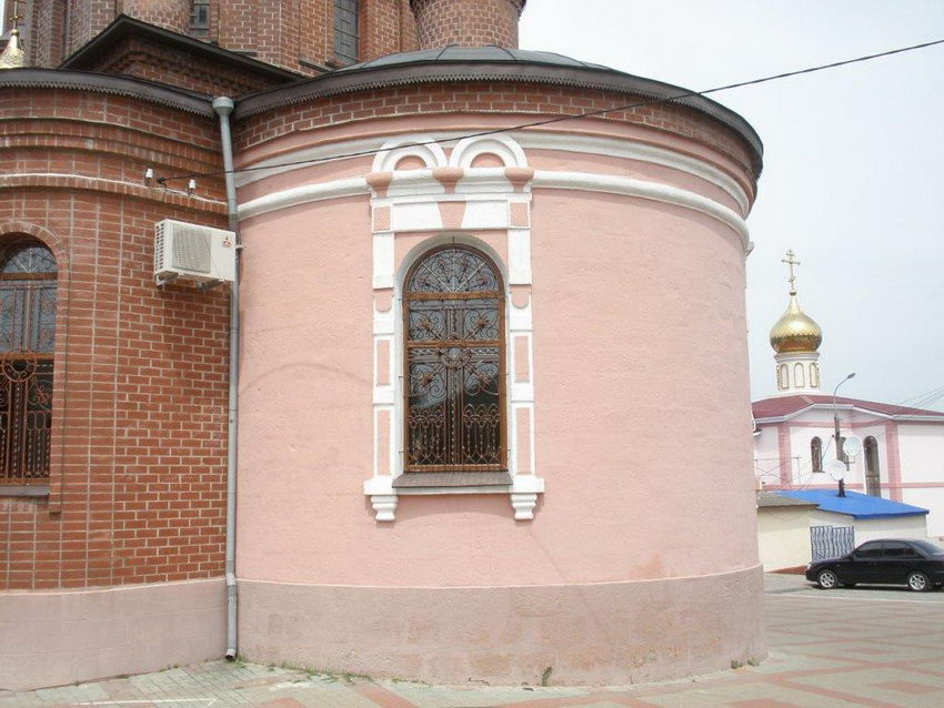 Церковь Николая Чудотворца, Архипо-Осиповка (Геленджик, город, Краснодарский край). архитектурные детали, Фрагмент восточного фасада