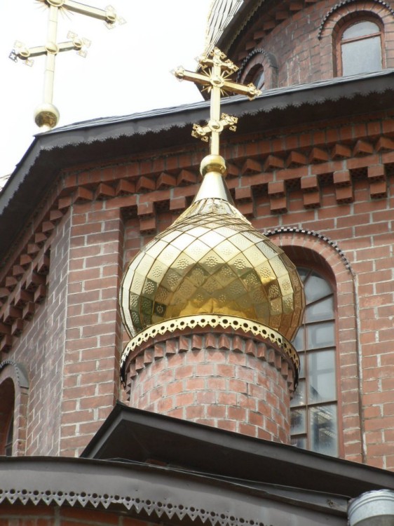 Церковь Николая Чудотворца, Архипо-Осиповка (Геленджик, город, Краснодарский край). архитектурные детали, Малый купол основного объема храма