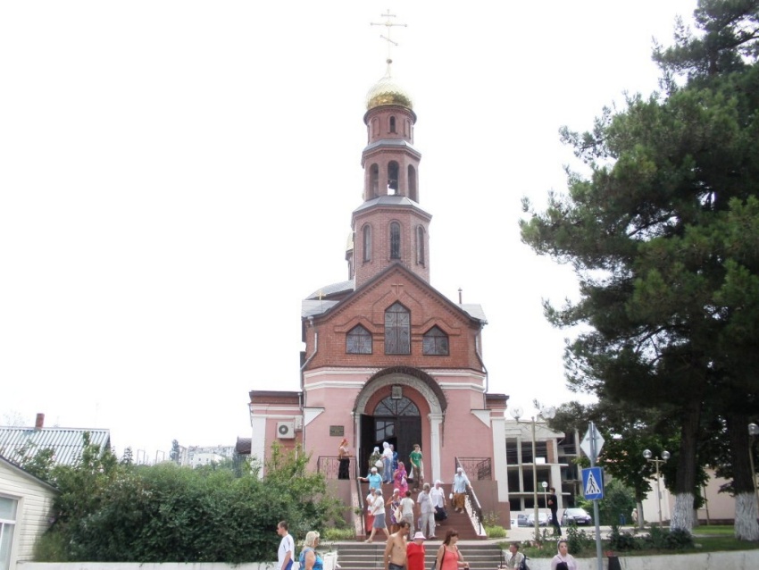Архипо-Осиповка. Церковь Николая Чудотворца. фасады, Вид с запада