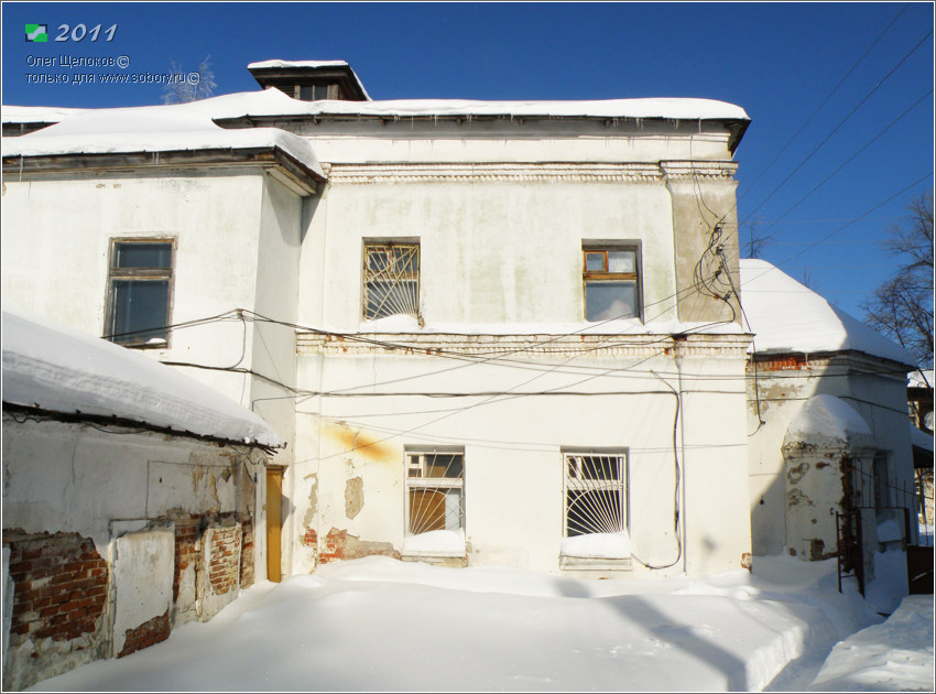 Церковь Александра Невского, Вязники (Вязниковский район, Владимирская область). архитектурные детали, Южный фасад