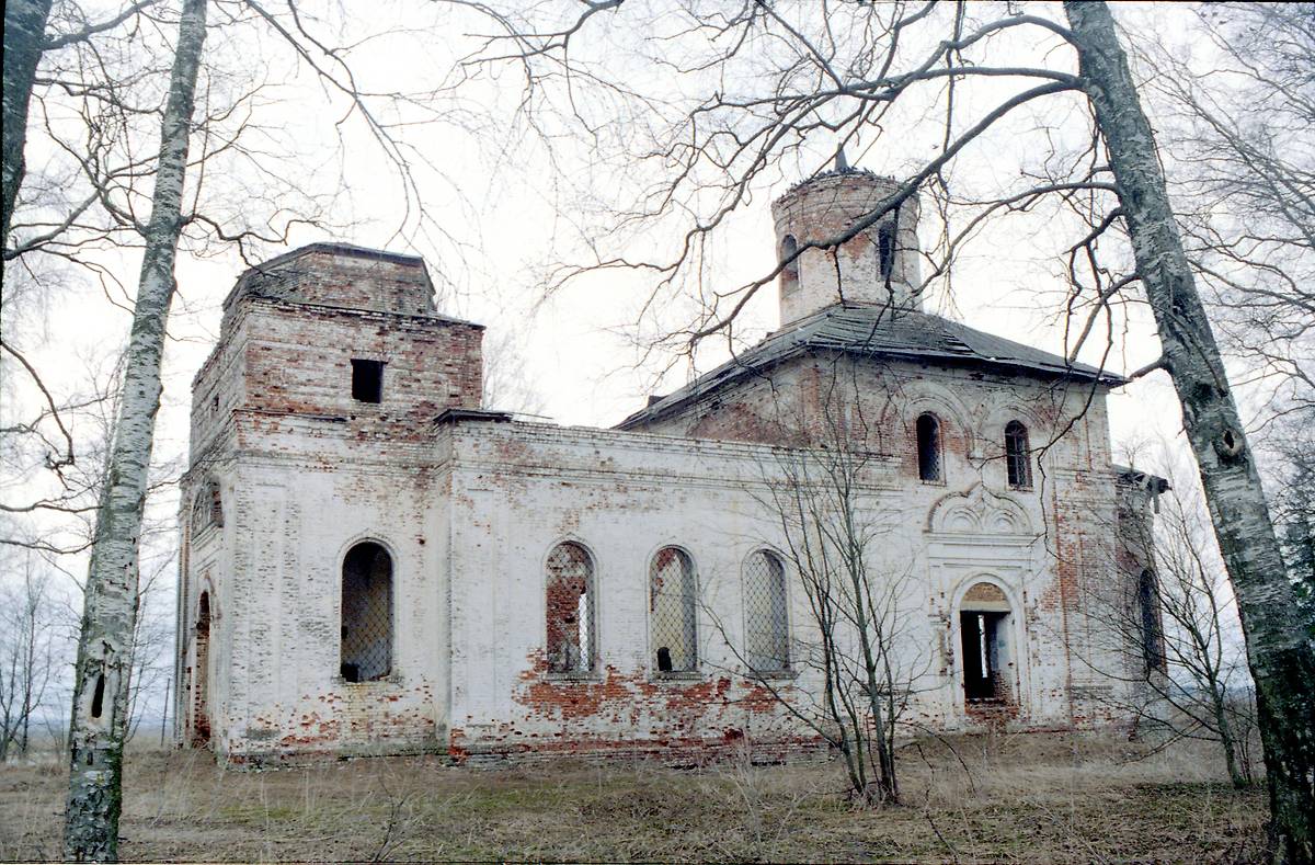 фасады. Церковь Благовещения Пресвятой Богородицы, Едома (Шекснинский район, Вологодская область)