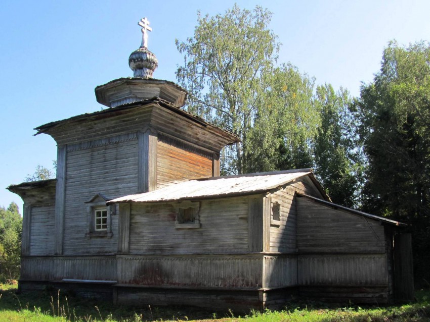 Фоминская (Васютинский погост, Дьяконцы). Церковь Илии Пророка. фасады, северный фасад