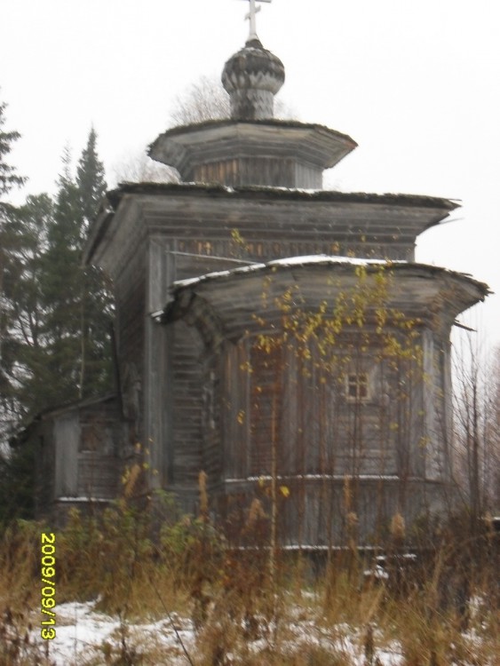 Фоминская (Васютинский погост, Дьяконцы). Церковь Илии Пророка. фасады