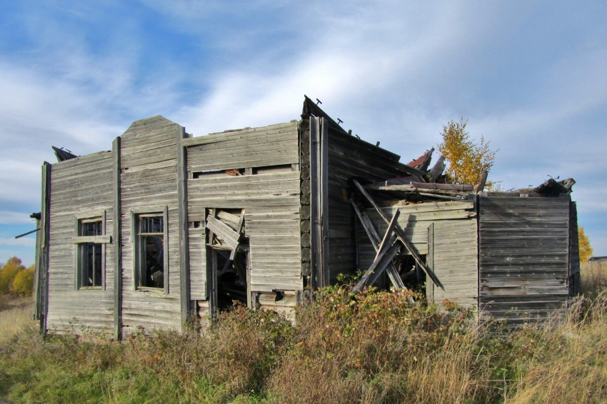 Церковь Варлаамa Хутынского, Римское (Пудожская Гора, погост) (Пудожский район, Республика Карелия). фасады, вид с юго-востока