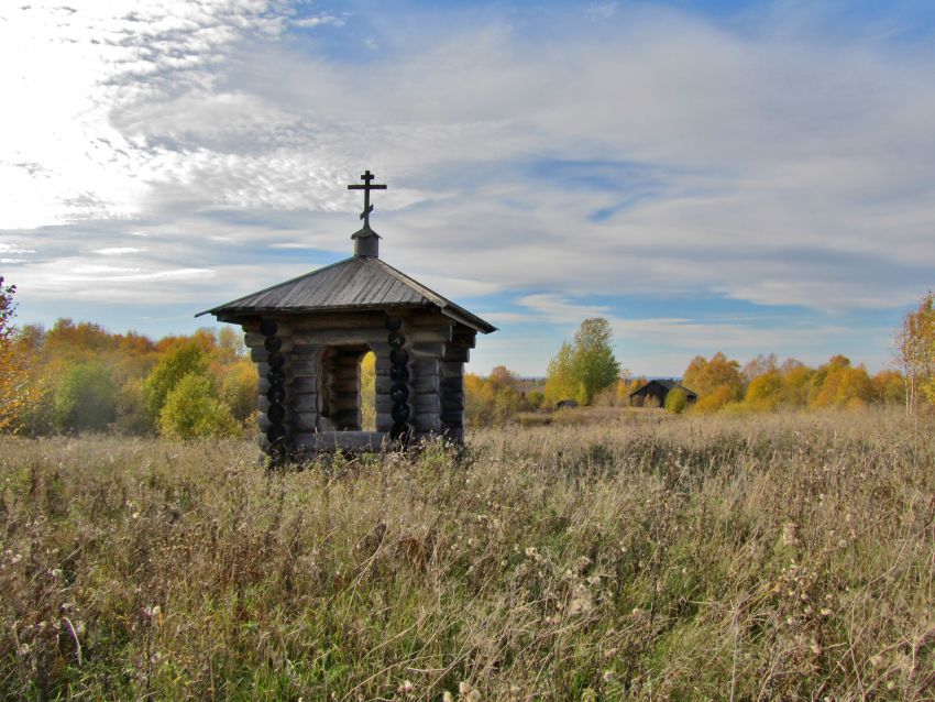 Часовня Георгия Победоносца, Римское (Пудожская Гора, погост) (Пудожский район, Республика Карелия). фасады, вид с востока