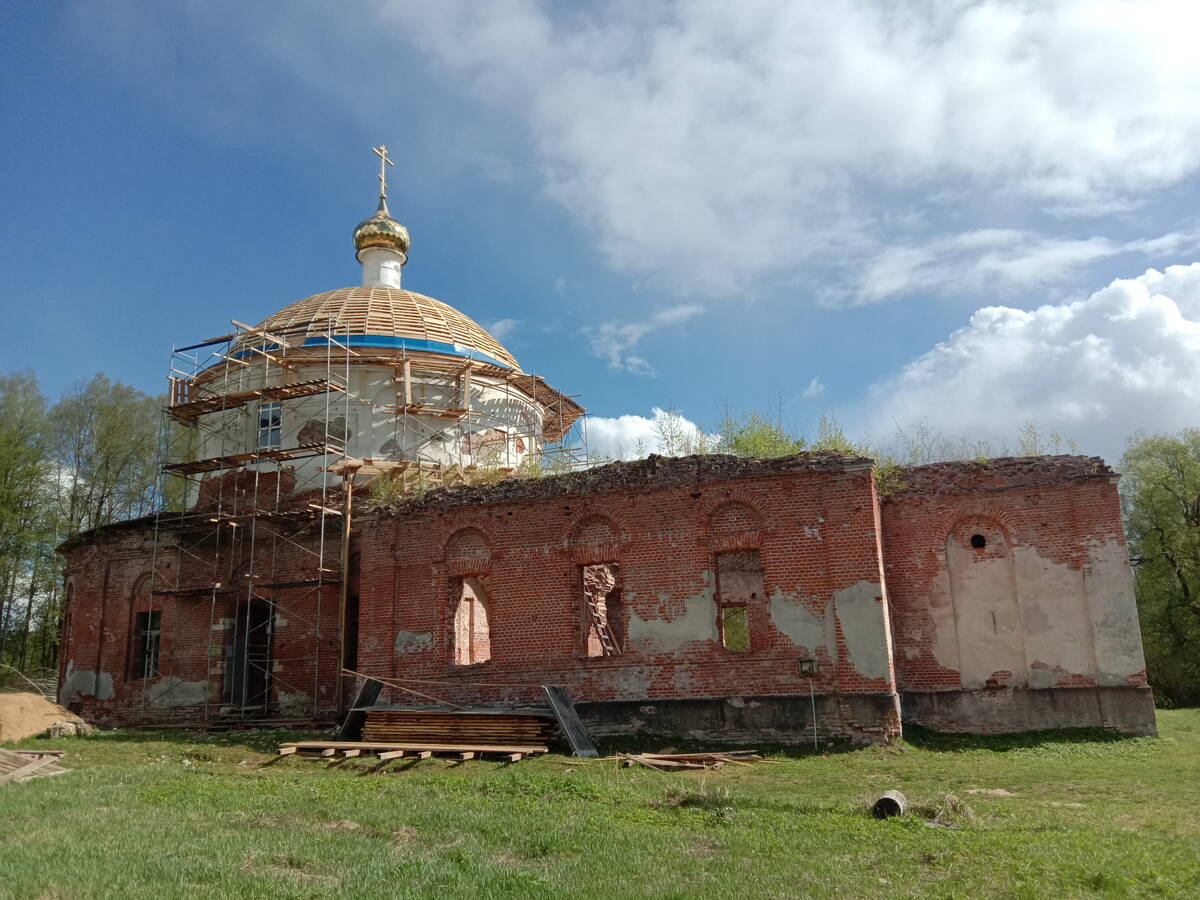 Церковь Казанской иконы Божией Матери, Маковцы (Дзержинский район, Калужская область). фасады