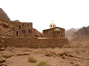 Церковь Иоанна Предтечи при пещере Иоанна Лествичника - Синайский полуостров - Египет - Прочие страны