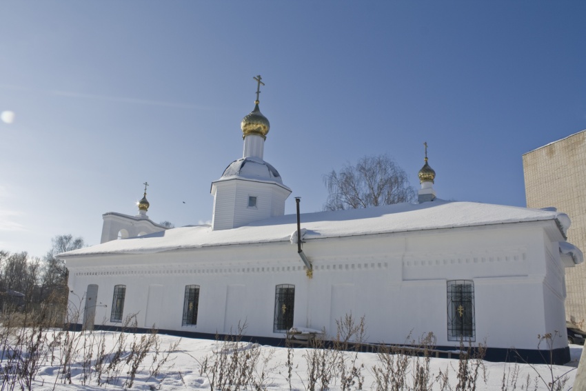 Церковь Николая Чудотворца (новая), Кувшиново (Вологодский район, Вологодская область). общий вид в ландшафте