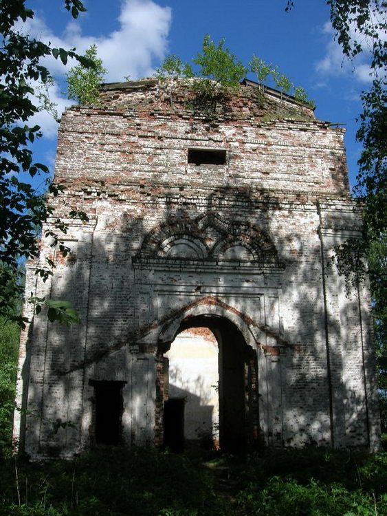 Едома. Церковь Благовещения Пресвятой Богородицы. фасады