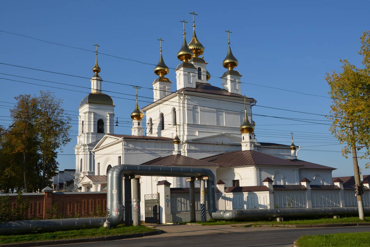 Успенский мужской монастырь. Собор Успения Пресвятой Богородицы, Иваново (Иваново, город, Ивановская область). фасады