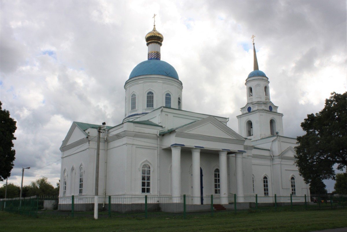 Церковь Богоявления Господня, Пены (Беловский район, Курская область). фасады