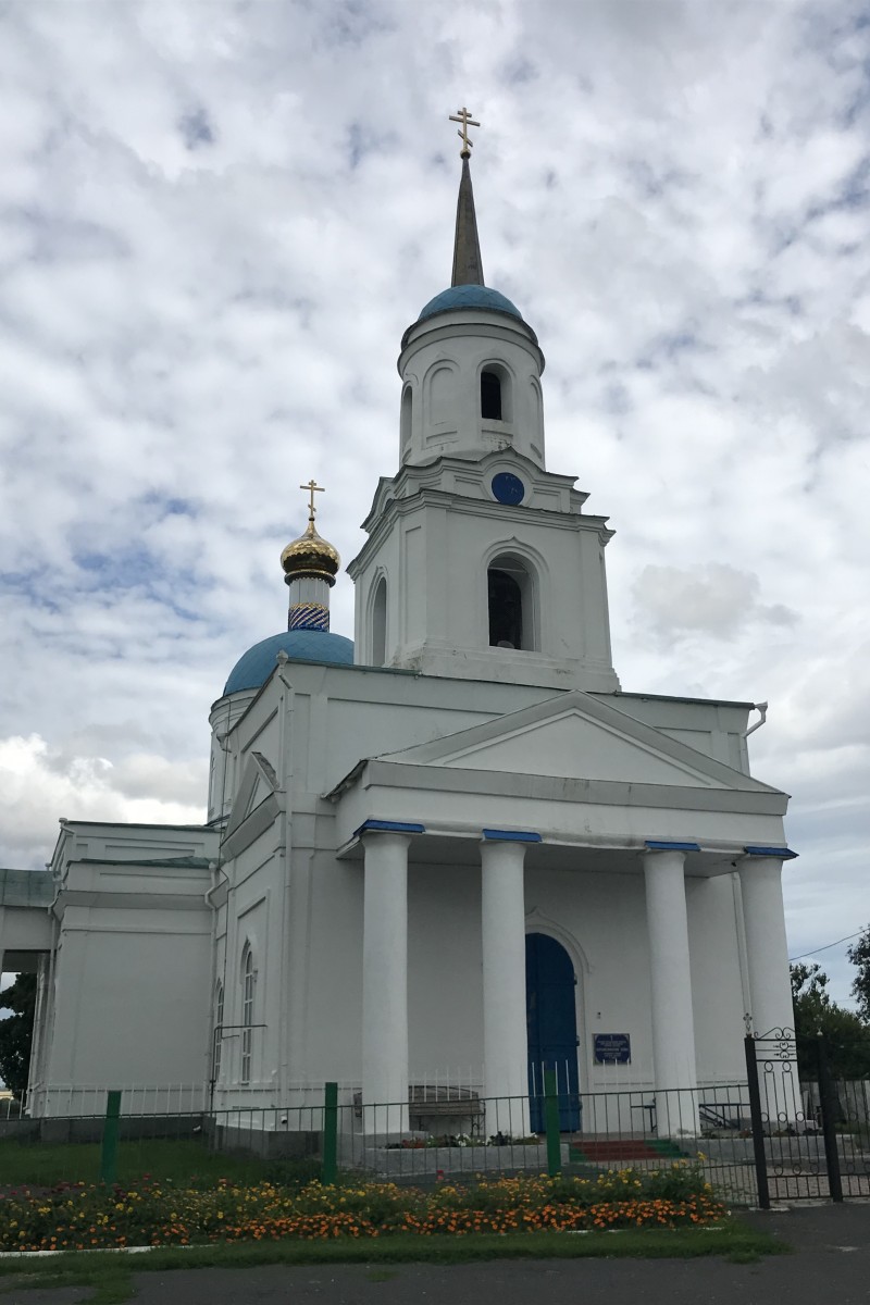 Церковь Богоявления Господня, Пены (Беловский район, Курская область). фасады