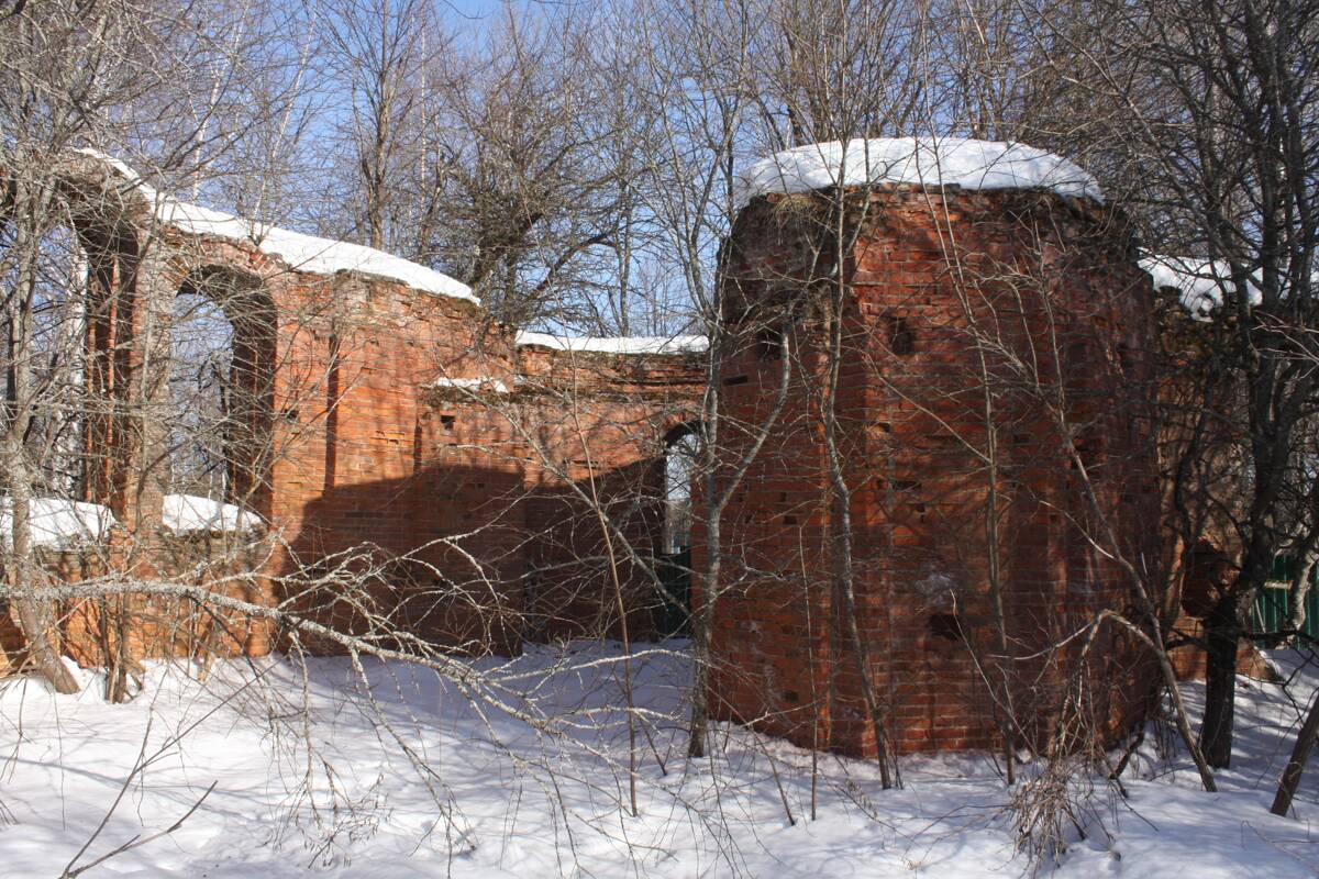 Неизвестная церковь, Еднево (Волоколамский городской округ, Московская область). интерьер и убранство