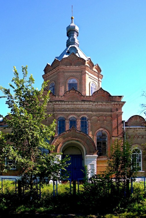 Церковь Николая Чудотворца, Ржава (Большесолдатский район, Курская область). фасады