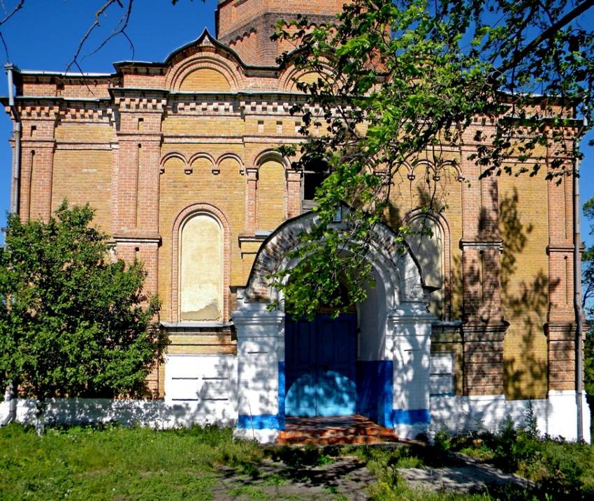 Церковь Николая Чудотворца, Ржава (Большесолдатский район, Курская область). фасады