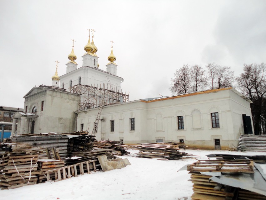 Иваново. Успенский мужской монастырь. Собор Успения Пресвятой Богородицы. фасады