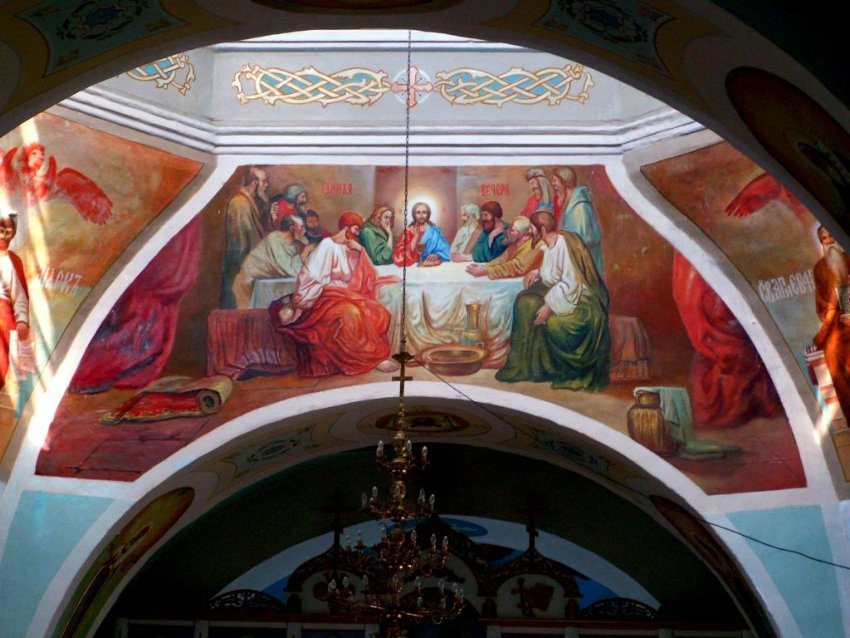 Церковь Рождества Пресвятой Богородицы, Долгие Буды (Беловский район, Курская область). интерьер и убранство