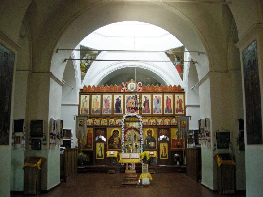 Церковь Параскевы Пятницы, Песчаное (Беловский район, Курская область). интерьер и убранство