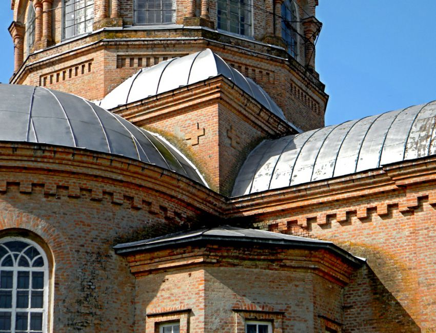 Попово-Лежачи. Церковь Феодосия Черниговского. фасады
