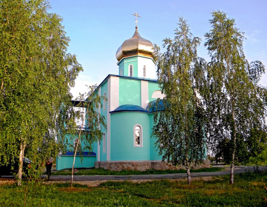 Глушково. Церковь Троицы Живоначальной. фасады