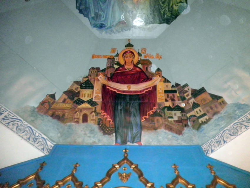 Церковь Покрова Пресвятой Богородицы, Званное (Глушковский район, Курская область). интерьер и убранство