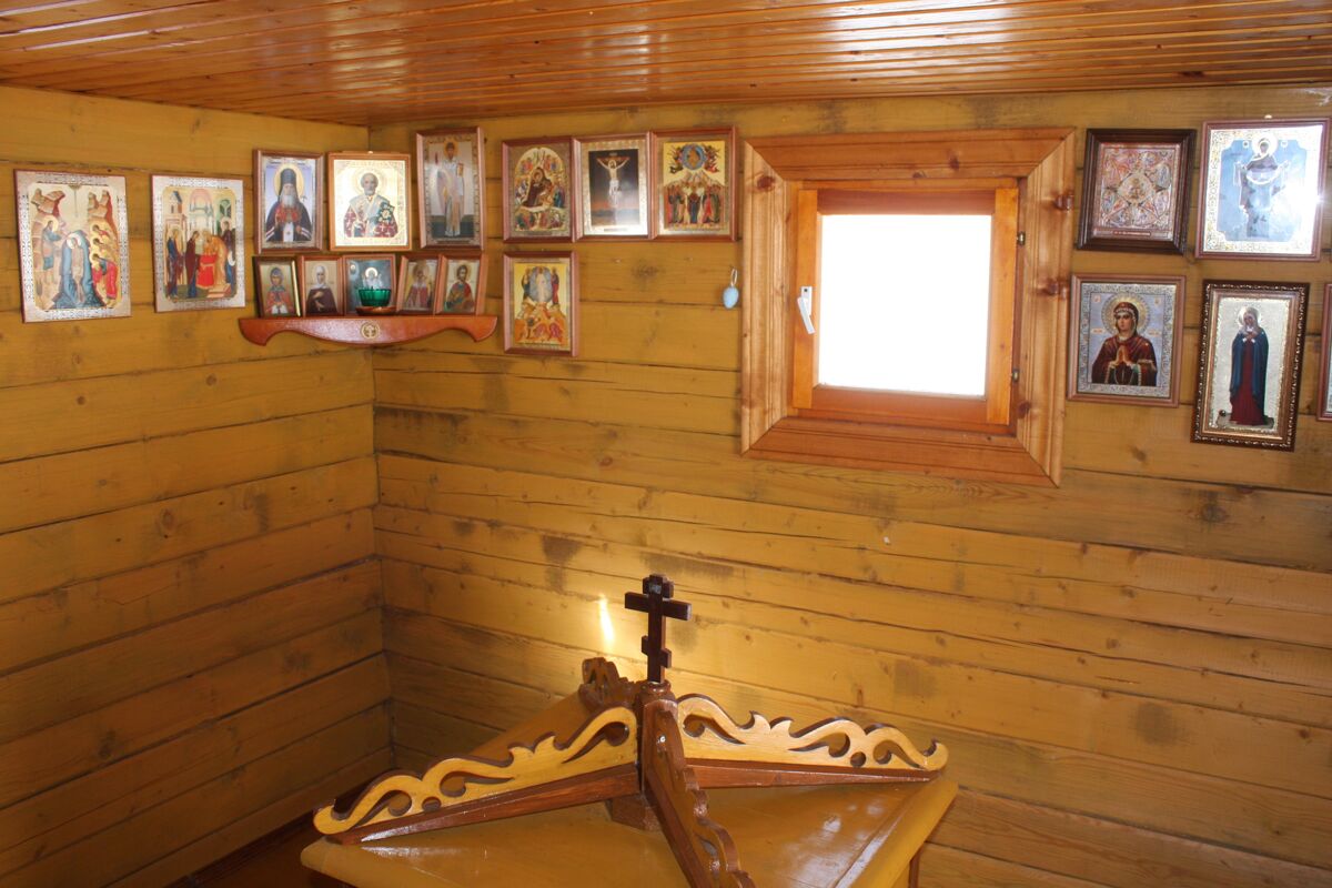 Часовня Серафима Саровского, Матрёнино (Волоколамский городской округ, Московская область). интерьер и убранство