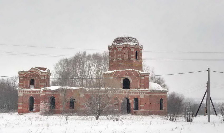 Церковь Покрова Пресвятой Богородицы, Прудищи (Венёвский район, Тульская область). фасады