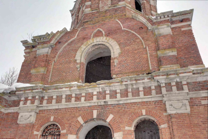 Церковь Покрова Пресвятой Богородицы, Прудищи (Венёвский район, Тульская область). архитектурные детали