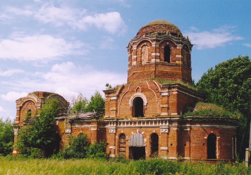 Прудищи. Церковь Покрова Пресвятой Богородицы. фасады