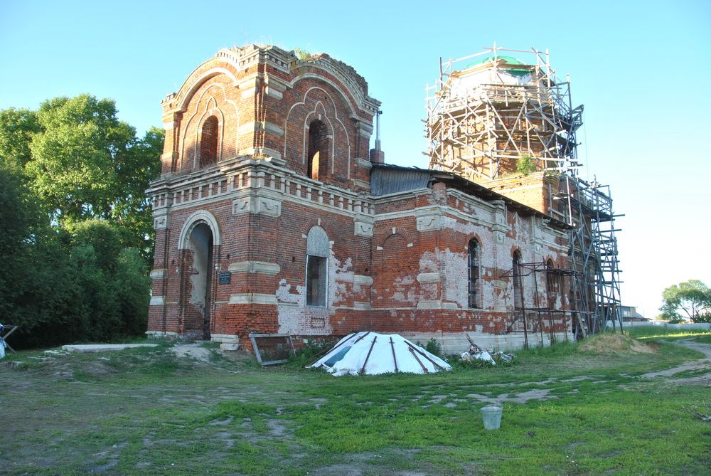 Церковь Покрова Пресвятой Богородицы, Прудищи (Венёвский район, Тульская область). фасады