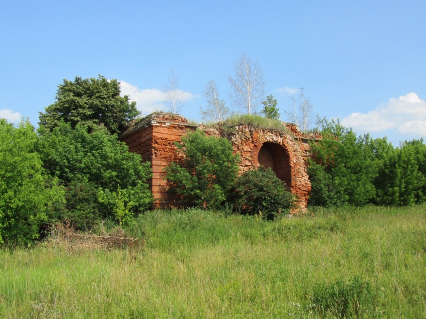 Церковь Космы и Дамиана, Медведки (Венёвский район, Тульская область). фасады, вид с северо-запада