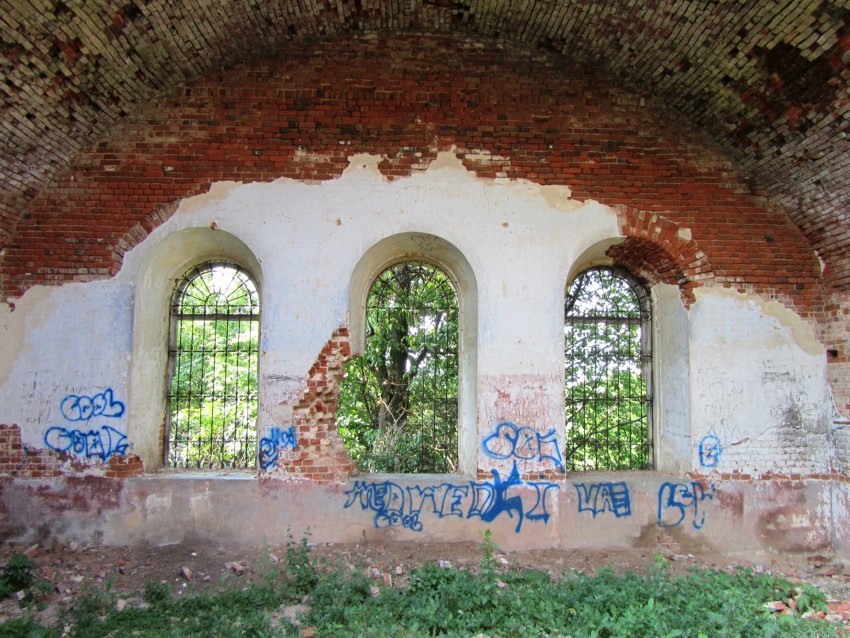 Церковь Космы и Дамиана, Медведки (Венёвский район, Тульская область). интерьер и убранство, трапезная, северная часть