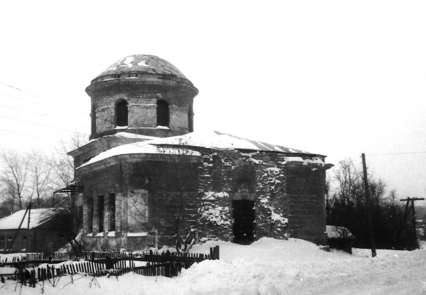 Церковь Воскресения Словущего, Оленьково (Венёвский район, Тульская область). фасады