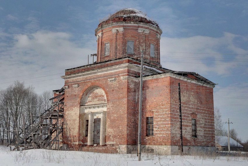 Тулубьево. Церковь Михаила Архангела. фасады